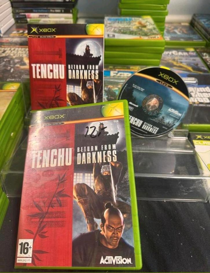 Tenchu: Return from Darkness - Xbox, Spelcomputers en Games, Games | Xbox Original, Gebruikt, Avontuur en Actie, 1 speler, Vanaf 16 jaar