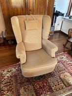 Fauteuil/zitstoel beige, Ophalen, Gebruikt, 75 tot 100 cm, 75 tot 100 cm