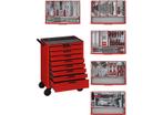 Gereedschapswagen rood mini master set 8 laden Teng Tools, Auto diversen, Autogereedschap, Ophalen, Zo goed als nieuw