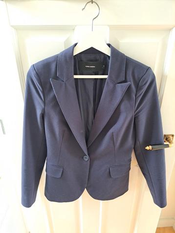 Vero Moda colbert donkerblauw maat 36 beschikbaar voor biedingen