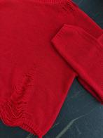 Oversized dames trui rood maat S, Ophalen, Zo goed als nieuw, Maat 38/40 (M), Rood