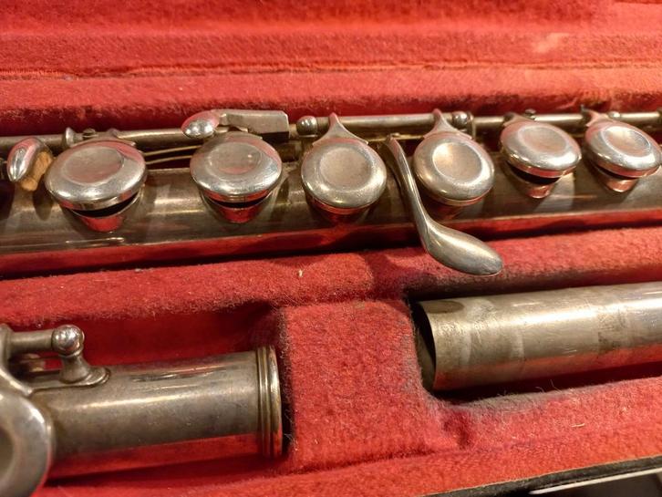 Dwarsfluit cleartone hakkert Rotterdam, Muziek en Instrumenten, Blaasinstrumenten | Dwarsfluiten en Piccolo's, Gebruikt, Ophalen of Verzenden