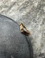 14k roze gouden ring, Ophalen of Verzenden, Kleiner dan 17, Roze, Dame