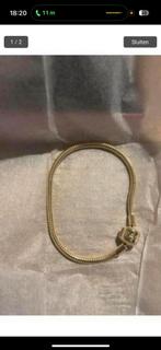 Pandora Moments Snake-armband met Cilindersluiting maat 17, Ophalen of Verzenden, Nieuw, Goud