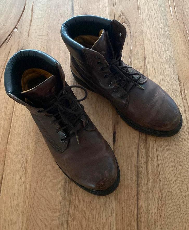 Panama Jack leren boots donkerbruin maat 45, Kleding | Heren, Schoenen, Gedragen, Boots, Bruin, Verzenden