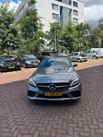 Mercedes-Benz C-Klasse C200 Amg 184pk 9G-TRONIC 2019 Grijs, Auto's, Mercedes-Benz, Lichtsensor, Zwart, 4 cilinders, Leder en Stof