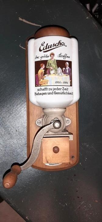 VINTAGE. EDUSCHO. WAND KOFFIE MOLEN., Antiek en Kunst, Antiek | Keukenbenodigdheden, Ophalen of Verzenden