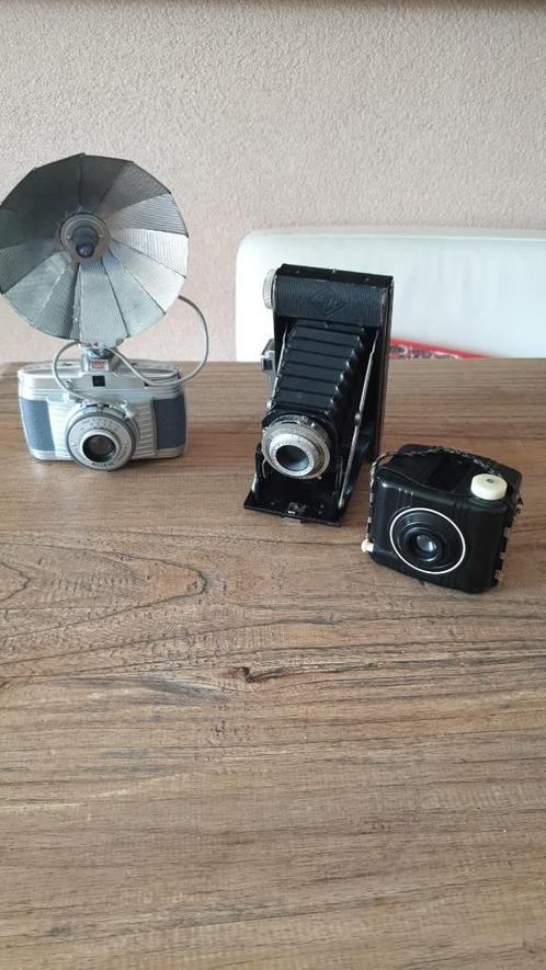 Oude foto camera's, Verzamelen, Fotografica en Filmapparatuur, Fototoestel, Voor 1940, Ophalen of Verzenden