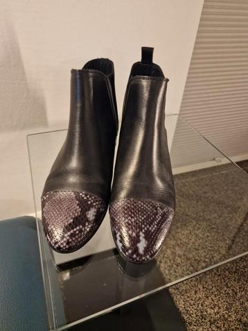 DiepDonkerblauwe enkellaarzen massimo Dutti mt 37 1xgedragen beschikbaar voor biedingen