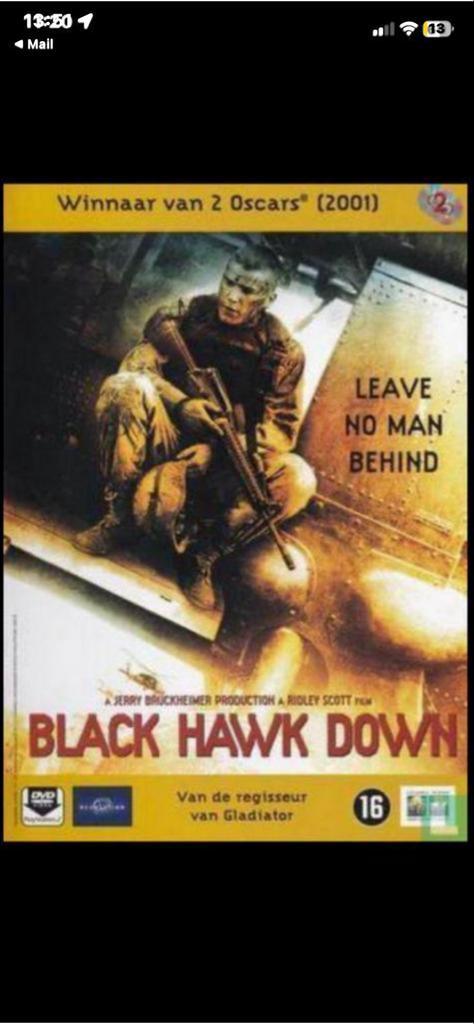 Black Hawk Down DVD - Actie Film, Cd's en Dvd's, Dvd's | Actie, Gebruikt, Actie, Vanaf 16 jaar, Ophalen of Verzenden