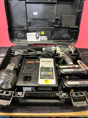 Panasonic accuschroef-boormachine 14,4v 3.3 ah accu’s beschikbaar voor biedingen