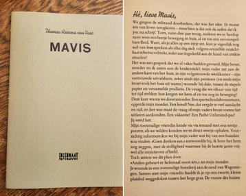 Gezocht MAVIS Thomas Heerma van Voss beschikbaar voor biedingen