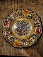 Decoratieve Vintage Bord - BAFFONI Gubbio, Antiek en Kunst, Ophalen of Verzenden