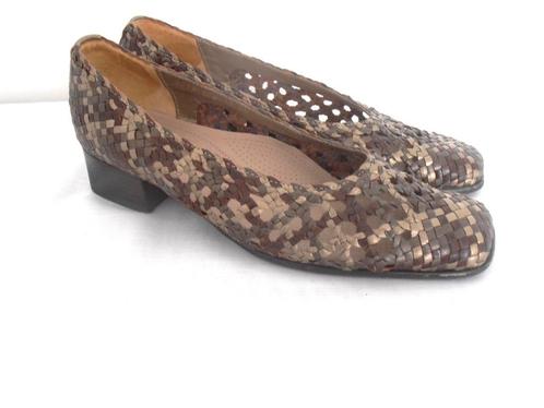ARA - prachtige brons bruine leren zomer schoenen 38 1/2 H, Kleding | Dames, Schoenen, Zo goed als nieuw, Schoenen met lage hakken