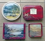 Simmers blikkenverzameling Schotse ruit blikken Schotland, Verzamelen, Blikken, Ophalen of Verzenden, Gebruikt, Koek(jes), Overige merken