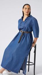 Denim jurk Marina Rinaldi 46/48-50, Ophalen of Verzenden, Nieuw, Blauw, Jurk