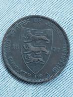 Jersey 1/12 Shilling 1877h Victoria, Verzenden, Overige landen, Losse munt