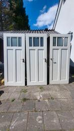 Massief houten binnendeuren, 2x opdek, 1x stomp, Doe-het-zelf en Verbouw, Deuren en Horren, Ophalen, Gebruikt, 80 tot 100 cm, Binnendeur