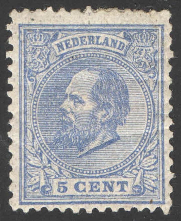 Nederland NVPH nr 19 ongebruikt Koning Willem III 1872, Postzegels en Munten, Postzegels | Nederland, Postfris, T/m 1940, Verzenden