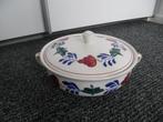 Boerenbont Dekschaal, Huis en Inrichting, Keuken | Servies, Ophalen of Verzenden, Aardewerk, Boerenbont, Schaal of Schalen