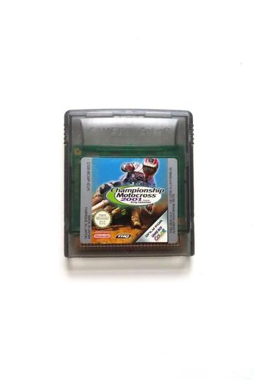Game Boy Color Spel Championship Motocross 2001 (4801) beschikbaar voor biedingen