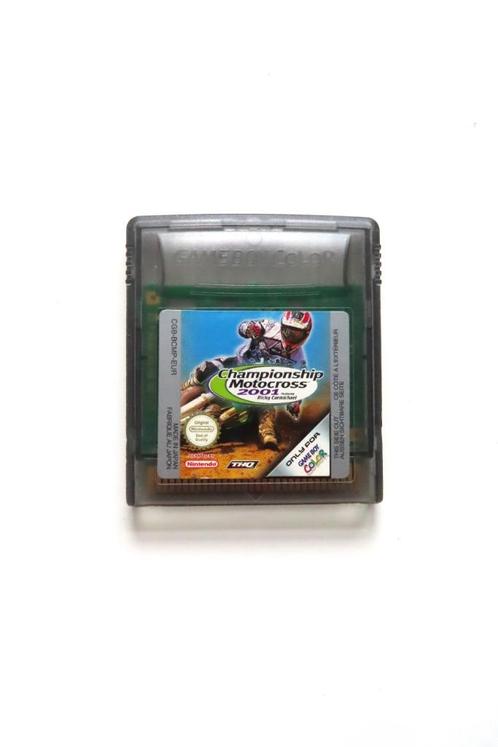 Game Boy Color Spel Championship Motocross 2001 (4801), Spelcomputers en Games, Games | Nintendo Game Boy, Zo goed als nieuw, Ophalen of Verzenden