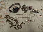 Lot vintage sieraden, Verzenden, Overige materialen, Met edelsteen