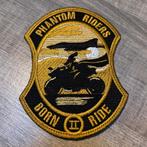 Griekse Luchtmacht 338 Squadron F-4 Phantom Riders Patch, Ophalen of Verzenden, Luchtmacht, Nederland, Embleem of Badge