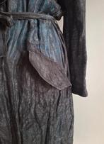 Poiret oversized trenchcoat sheer silk bloemen bell Parijs, Ophalen of Verzenden, Zo goed als nieuw, Maat 42/44 (L), Zwart