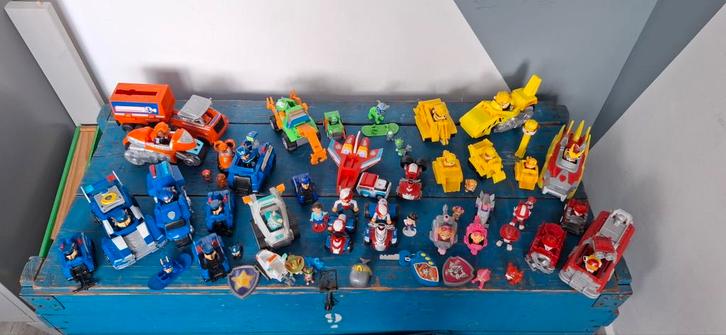 Paw Patrol Speelgoed Set - Compleet!, Kinderen en Baby's, Speelgoed | Overig, Gebruikt, Jongen of Meisje, Ophalen of Verzenden