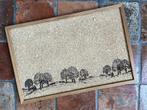Vintage prikbord kurk, Huis en Inrichting, Woonaccessoires | Memoborden, Ophalen of Verzenden, Gebruikt, Prikbord
