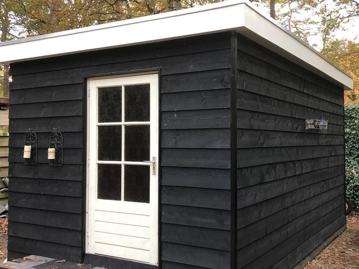 tinyhouse stacaravan 5x3 mtr  kantoor/mini chalet /tuinhuis, Caravans en Kamperen, Stacaravans, Ophalen