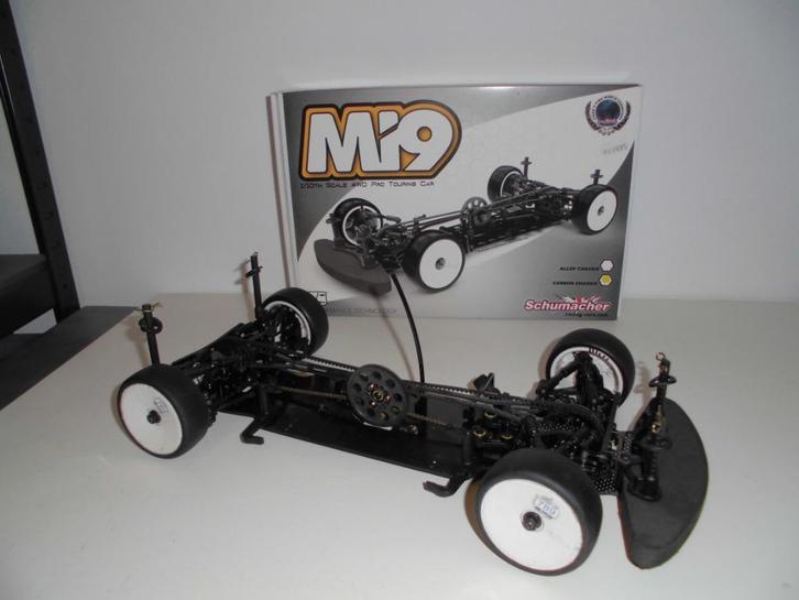 SCHUMACHER MI9   met div opties, Hobby en Vrije tijd, Modelbouw | Radiografisch | Auto's, Gebruikt, Auto onroad, Elektro, Schaal 1:10