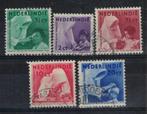 A652 Ned.Indie 241/45 gestempeld, Postzegels en Munten, Postzegels | Nederlands-Indië en Nieuw-Guinea, Nederlands-Indië, Verzenden