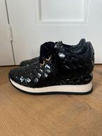 Noa Harmon platform sneakers maat 39 zwart lak plateau zool, Zwart, Noa Harmon, Ophalen of Verzenden, Sneakers of Gympen