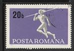 Roemenië 1969 - Speerwerpen, Postzegels en Munten, Postzegels | Europa | Overig, Ophalen, Overige landen, Gestempeld