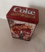 Coca-Cola vintage opberg blik, Verzamelen, Blikken, Ophalen of Verzenden, Zo goed als nieuw, Overige