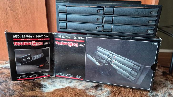 Originele Fischer C-Box cassettehouder Audi 80/90/100/200, Auto-onderdelen, Interieur en Bekleding, Audi, Nieuw, Ophalen of Verzenden