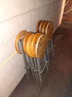 Barkrukken, Huis en Inrichting, Barkrukken, Ophalen, Met voetsteun, 60 tot 90 cm, Hout