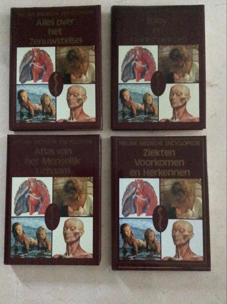 4 Encyclopedieën Het Menselijk Lichaam - Nieuwstaat, Boeken, Encyclopedieën, Nieuw, Complete serie, Medisch, Ophalen of Verzenden