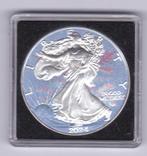 USA 1 dollar 2024 Liberty 1 ouce zilver Oplage 100 stuks, Ophalen of Verzenden, Noord-Amerika, Losse munt, Zilver