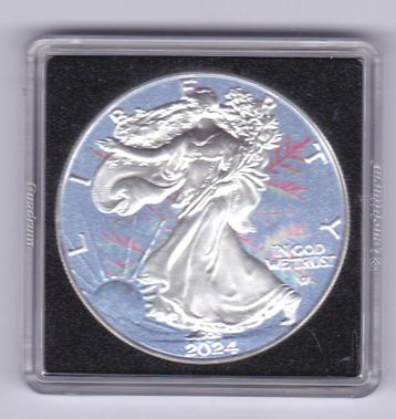 USA 1 dollar 2024 Liberty 1 ouce zilver Oplage 100 stuks  beschikbaar voor biedingen