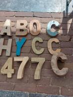 Deco letters en cijfers hout, Ophalen of Verzenden, Zo goed als nieuw