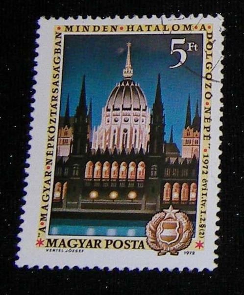 Hongarije / Magyar Posta Parlement 1972, Postzegels en Munten, Postzegels | Europa | Hongarije, Ophalen of Verzenden
