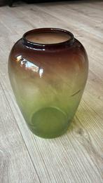 Art deco vaas, Huis en Inrichting, Woonaccessoires | Vazen, Gebruikt, Overige kleuren, Ophalen of Verzenden, Glas