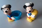 Disney Mickey & Minnie Eierhouder en Zoutstrooier, Ophalen of Verzenden, Gebruikt