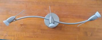 Ikea Huisinge plafond lamp met drie spotjes beschikbaar voor biedingen