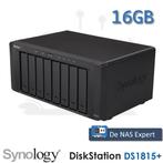 Synology DiskStation DS1815+ 16GB refurbished met DSM 7.2.2!, Computers en Software, NAS, Info@synology.com, Synology, Refurbished