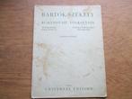 BARTÓK-SZÉKELY - RUMANISCHEVOLKTÄNZE - VIOOL EN PIANO, Ophalen of Verzenden, Gebruikt, Artiest of Componist, Piano