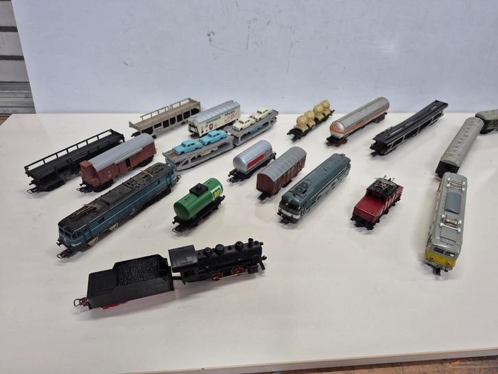 Lima Jouef modeltreinbaan, Hobby en Vrije tijd, Modeltreinen | H0, Gebruikt, Rails, Gelijkstroom, Jouef, Ophalen